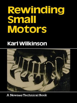 cover image of Rewinding Small Motors